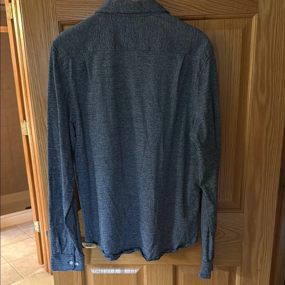 Original Penguin Gray Casual Button Down Shirt - Picture 2 of 4